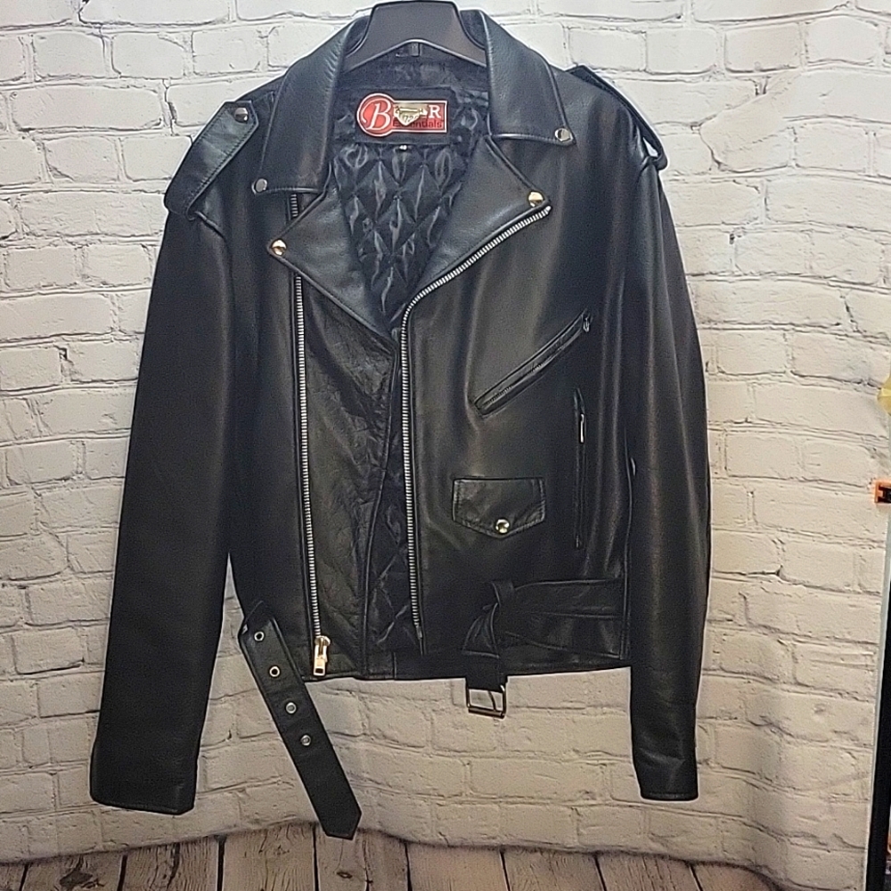 BIKER LEATHER JACKET
